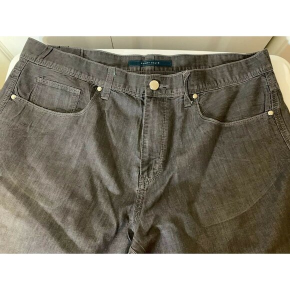 Perry Ellis America Men’s Sz 38 X 32 Black Denim Jeans‎ Cotton Blend - Picture 4 of 9